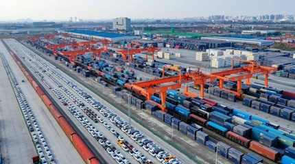 钢铁驼队”助推成都国际铁路港打造泛欧泛亚“开放枢纽”